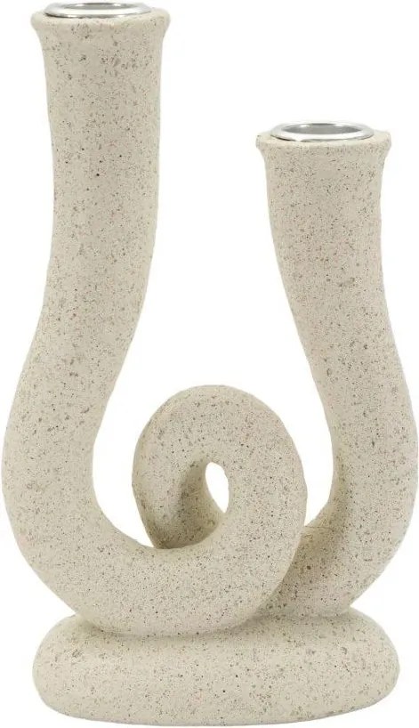 Świecznik z żywicy polimerowej Stons – Mauro Ferretti