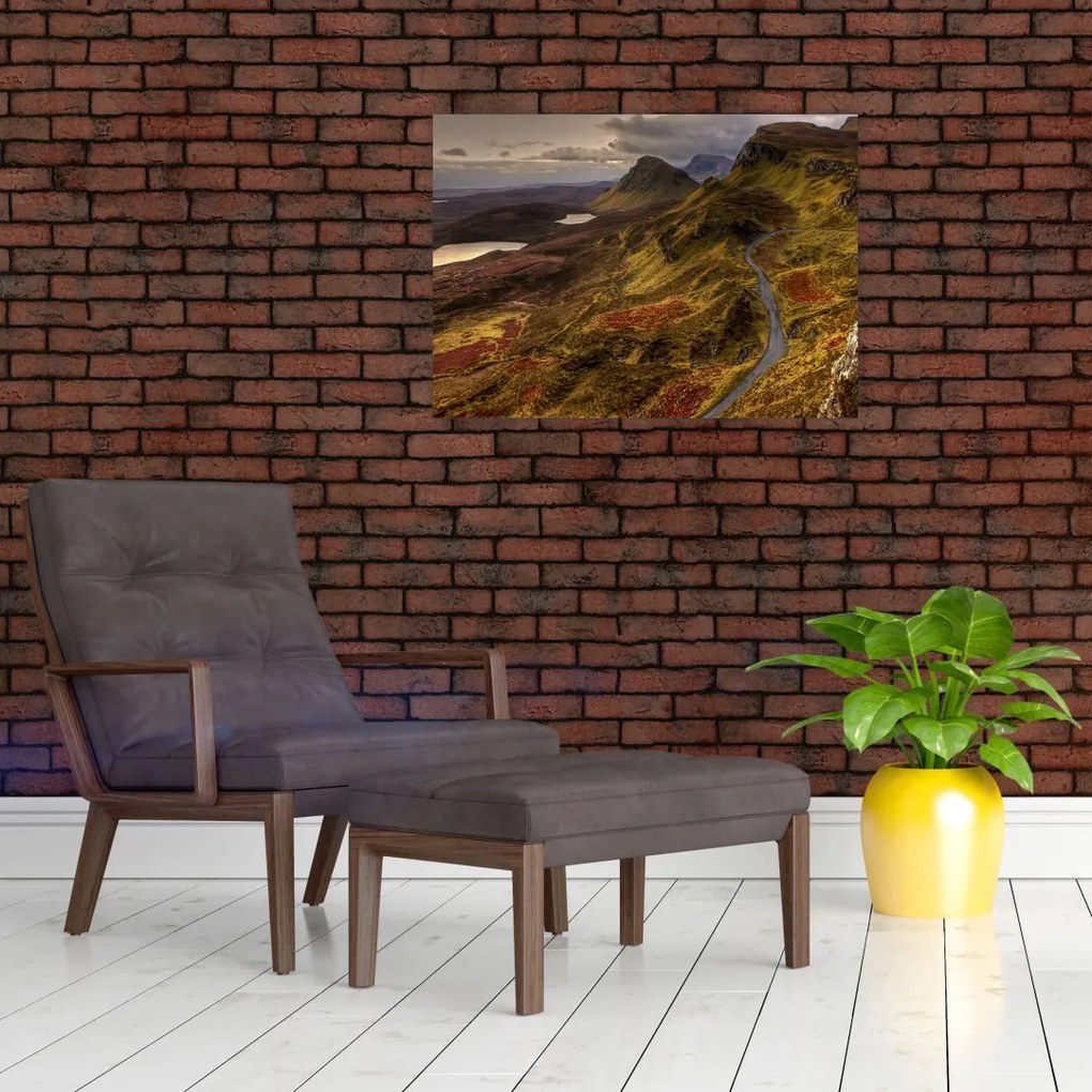 Obraz szkockich gór (70x50 cm)