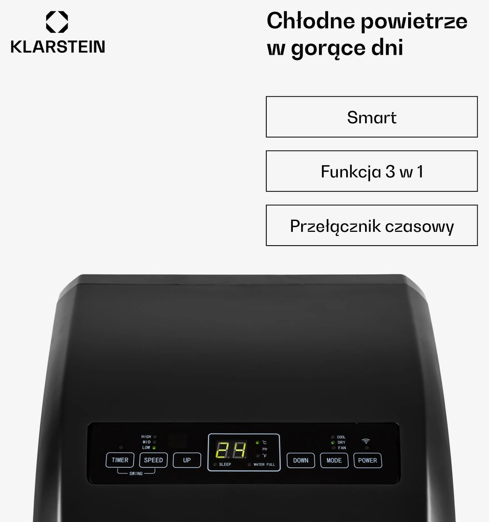 Klarstein Metrobreeze Rom Smart klimatyzator przenośny