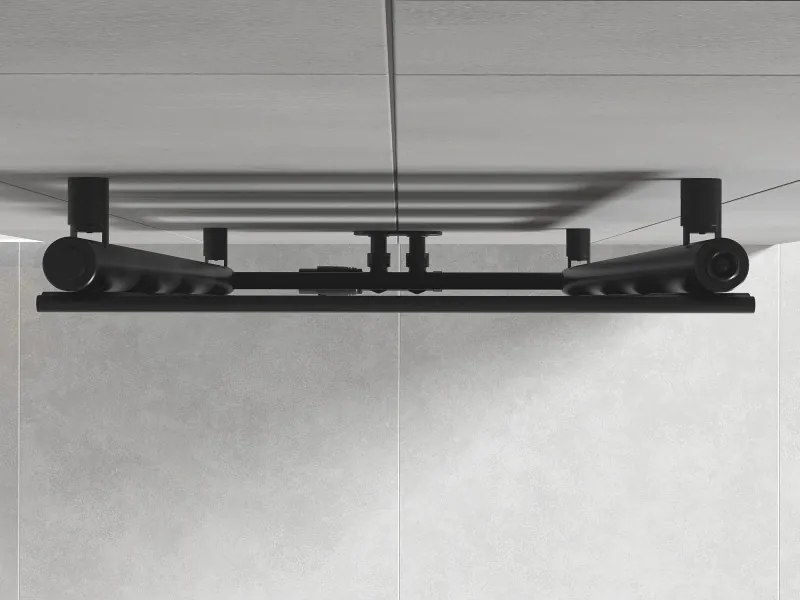 Mexen Ceres grzejnik łazienkowy 1200 x 500 mm, 610 W, czarny - W111-1200-500-00-70