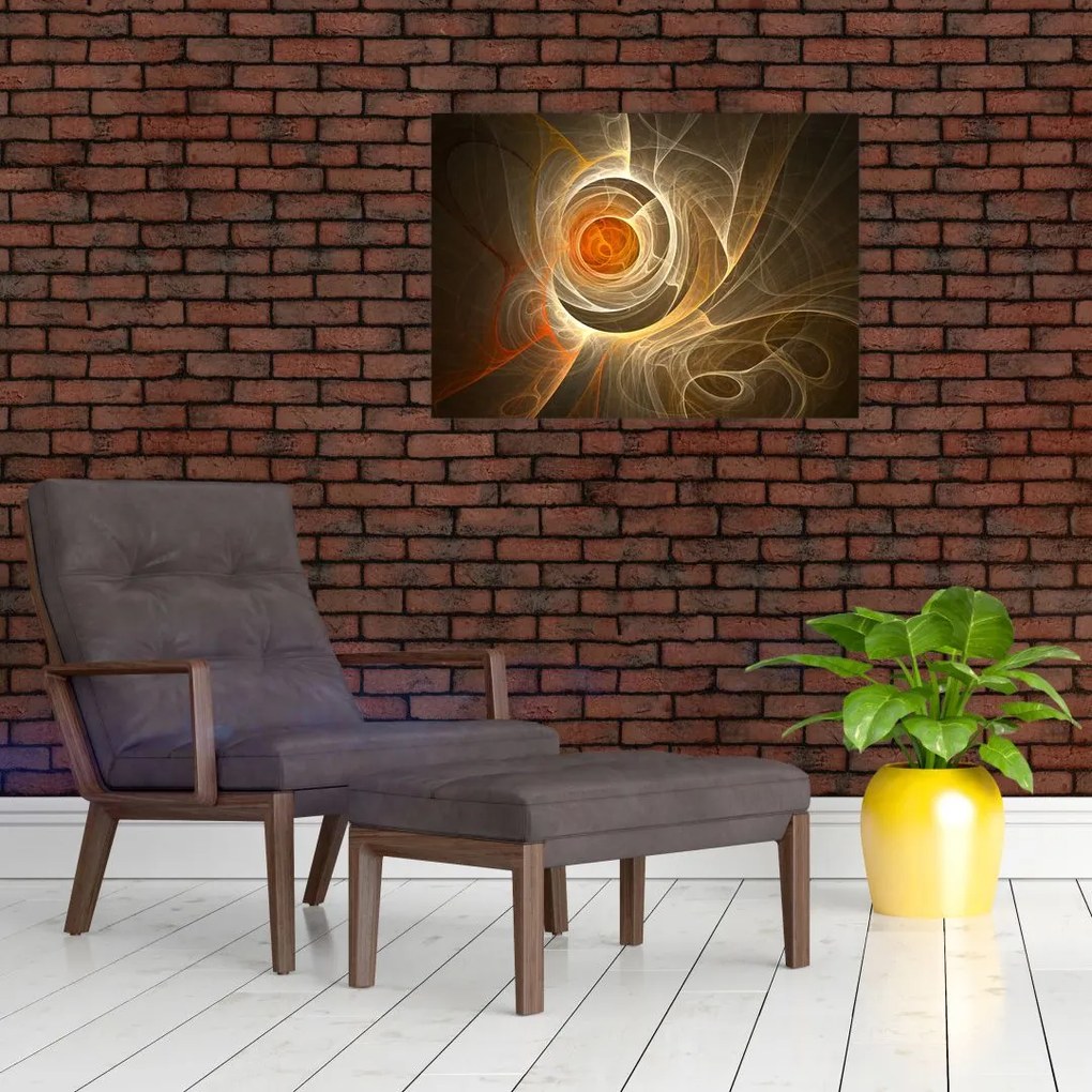 Obraz abstrakcji (70x50 cm)