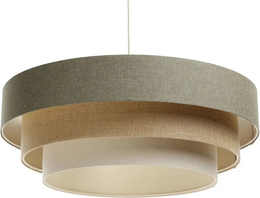 Lampa wisząca ERUTAN TRIPLE zielona/beżowa/kremowa