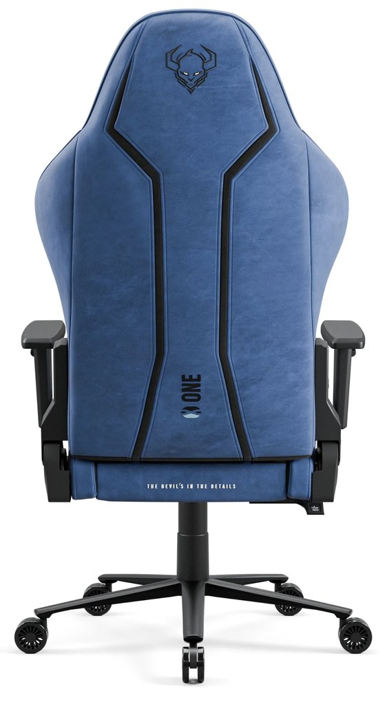 Fotel gamingowy materiałowy Diablo X-One 2.0 Normal Size, Night Blue