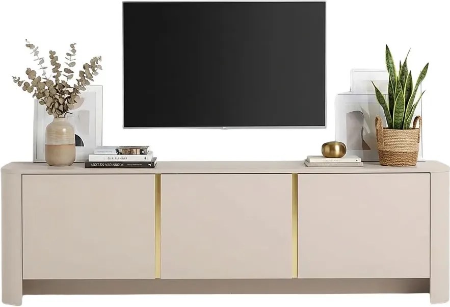 Kaszmirowa potrójna szafka RTV Z6-A76