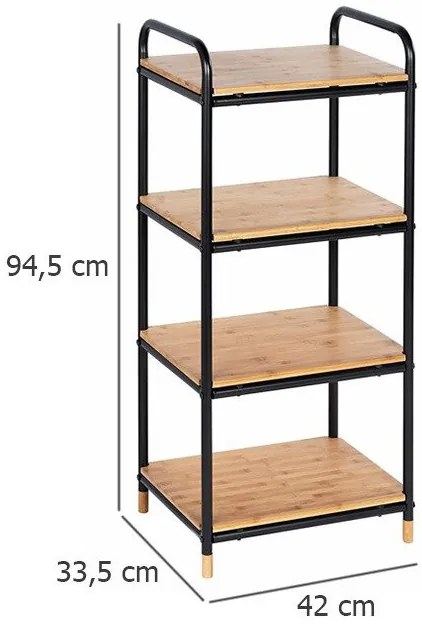 Regał czteropoziomowy LOFT,WENKO