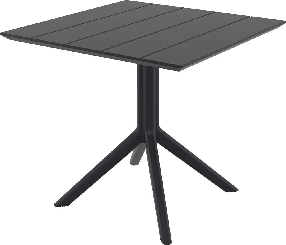 Kwadratowy stół kawiarniany z tworzywa Paris Table 70