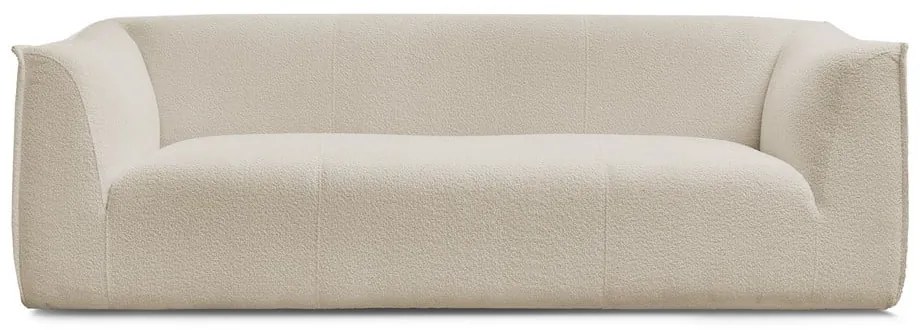 Beżowa sofa z materiału bouclé 242 cm Giorgia – Bobochic Paris