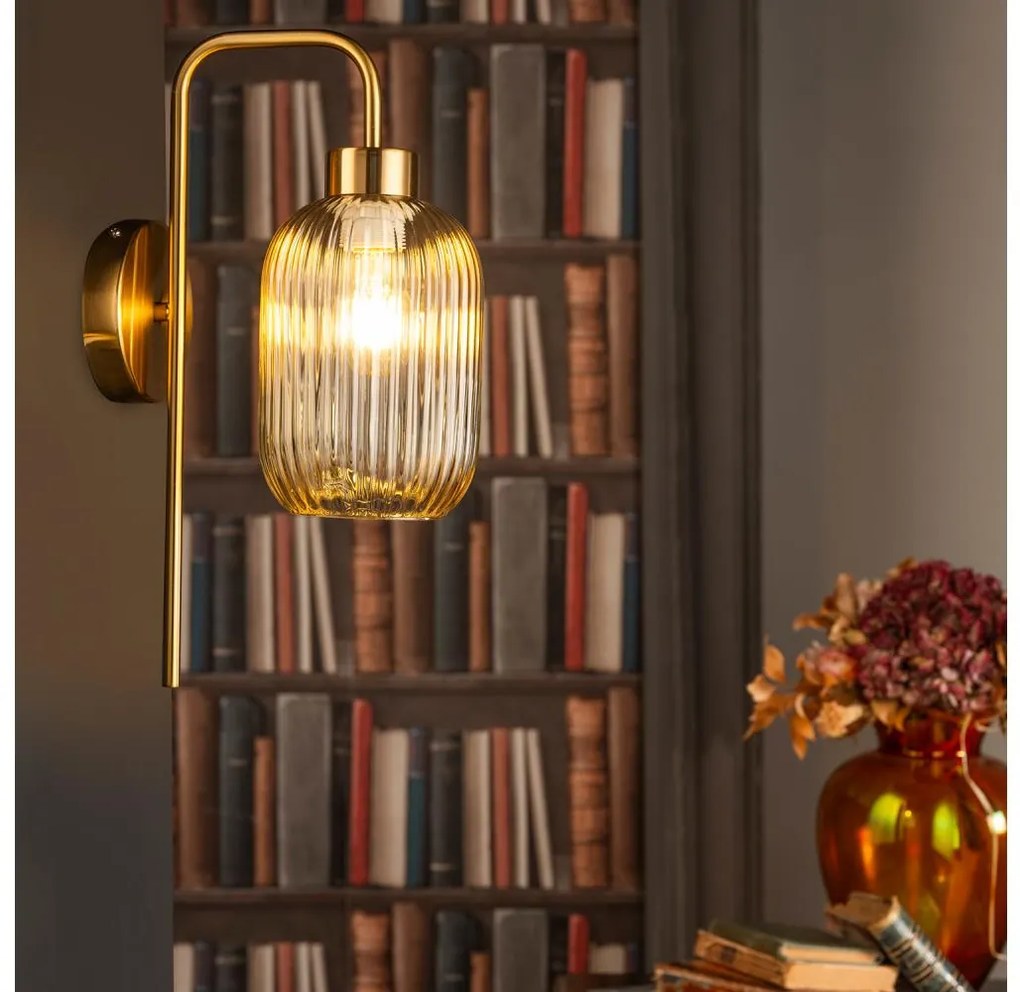 ONLI - kinkiet DOROTY 1xE27/15W/230V mosiężny