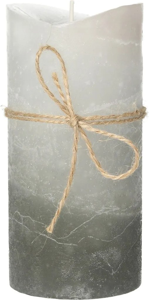 Świeca Dorotea 15 cm dark grey cristal