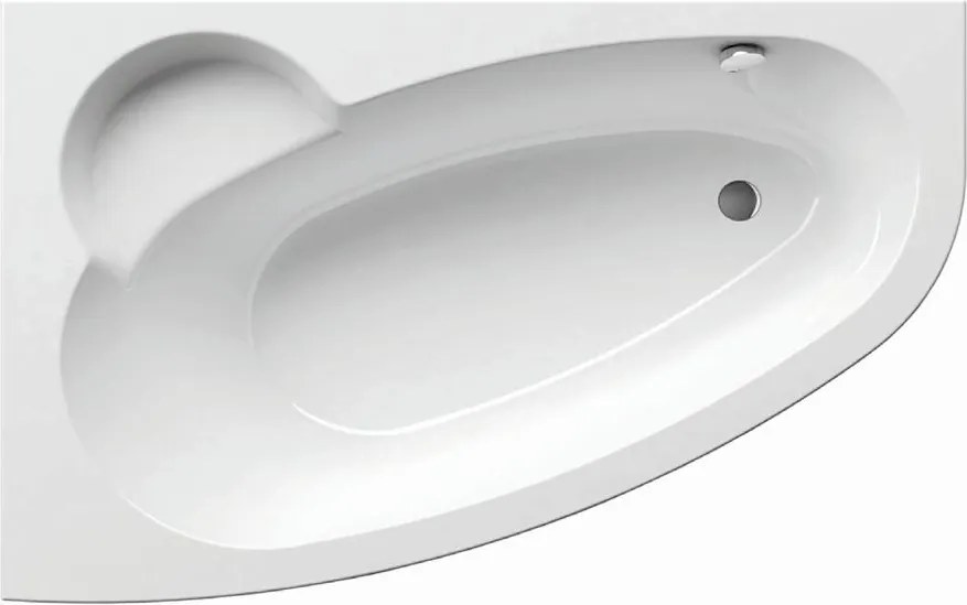 Ravak C461000000 - Wanna narożna ASYMMETRIC 160x105 cm akryl/biały