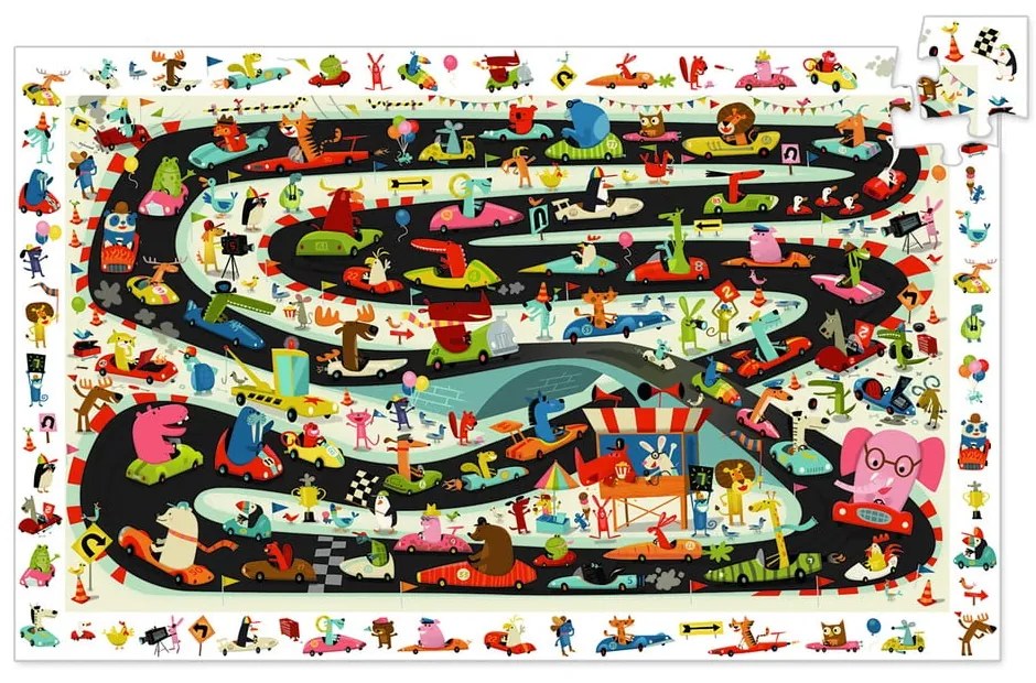 Dziecięce puzzle Djeco Observation Rallye
