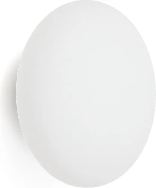 Kinkiet w biało-srebrnym kolorze ø 26 cm Bamila – Kave Home