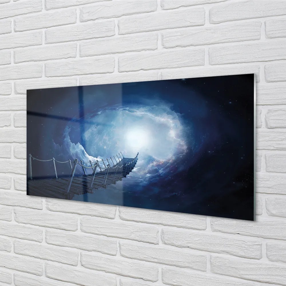 Szklany Panel Most pod Niebiańskim Sklepieniem