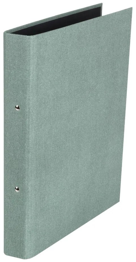 Zielony kartonowy organizer Ringo Canvas Paper Laminate – Bigso