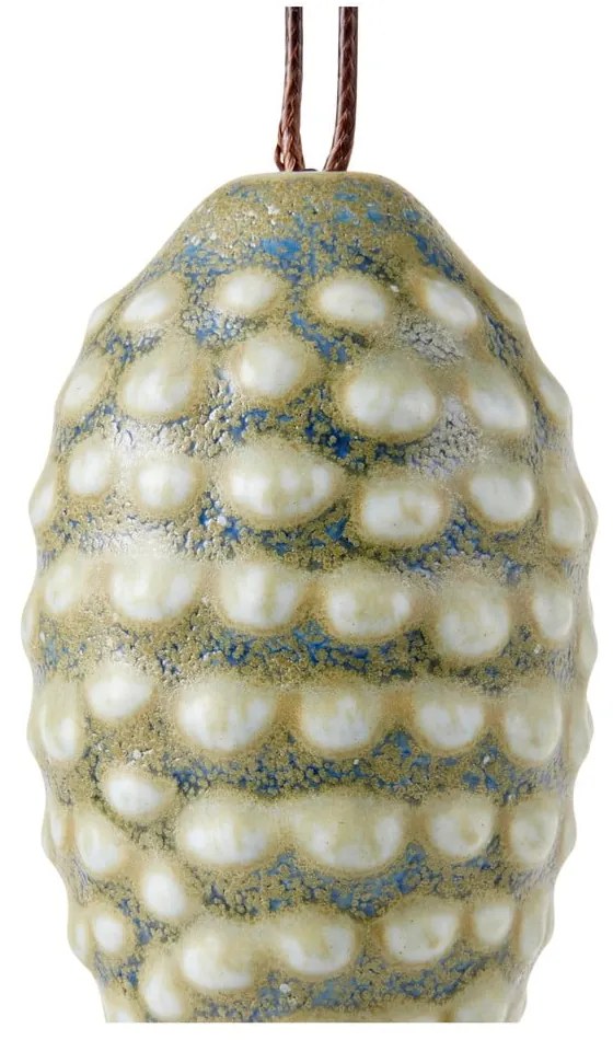 Porcelanowa ozdoba świąteczna Pine Cone – Kähler Design