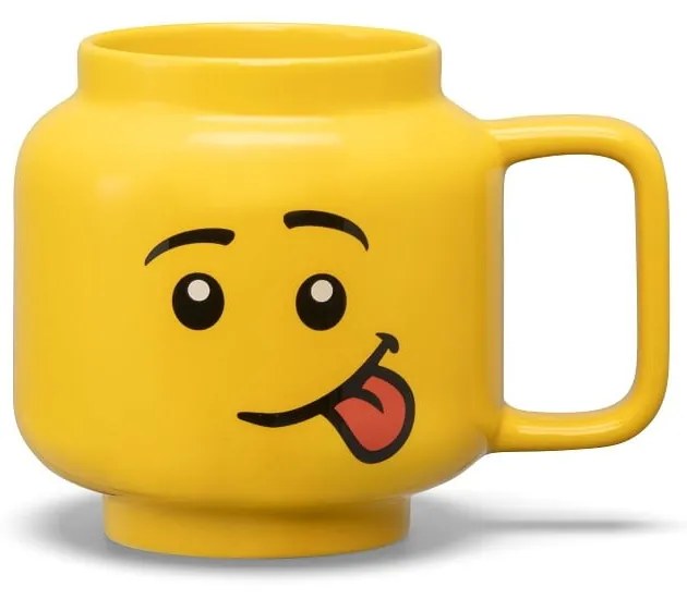 Żółty ceramiczny kubek dla dzieci 530 ml Head – LEGO®