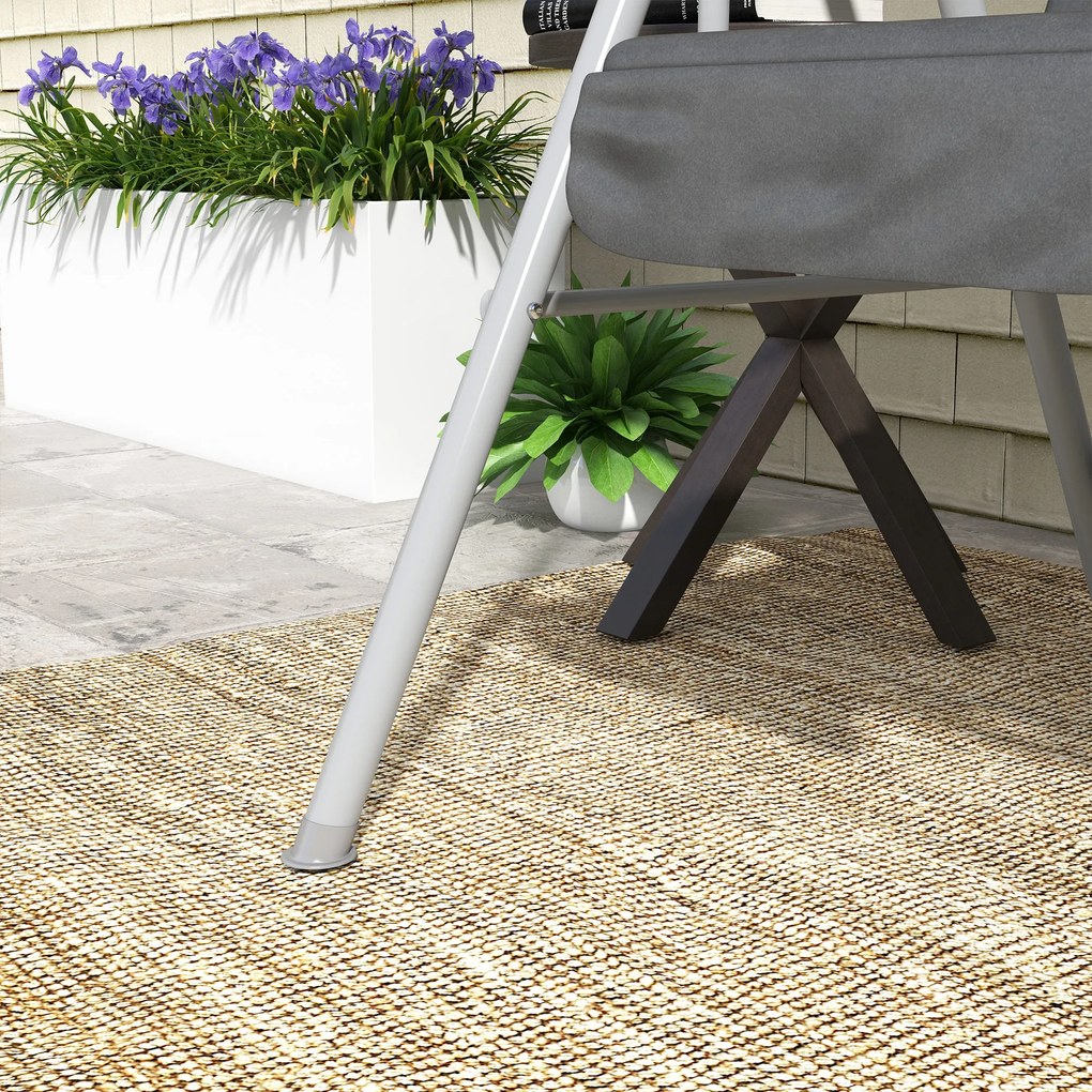 Outsunny Huśtawka Hollywood dla 2 osób z daszkiem i stolikiem, metalowa konstrukcja, do 180 kg, 175x110x165 cm, Czarny