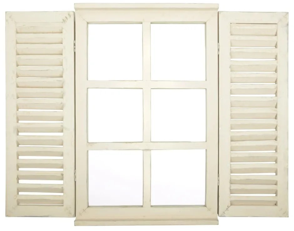 Lustro z drewnianą ramą ogrodowe 39x59 cm Window – Esschert Design