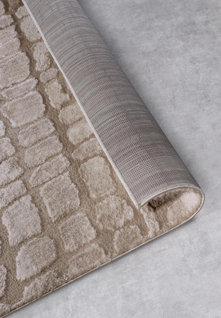 Dywan nowoczesny Gallery 3D beżowy 200 cm x 280 cm