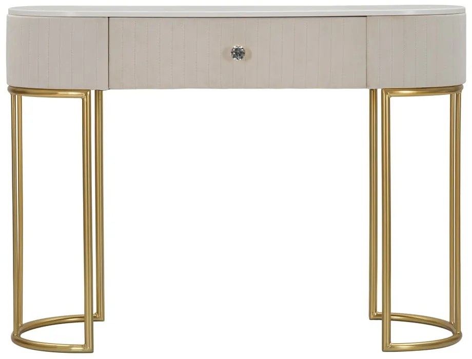Beżowa konsola 100x40 cm Montpellier – Mauro Ferretti