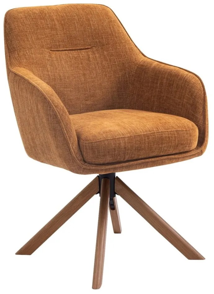 Pomarańczowe krzesła zestaw 2 szt. Avola – Unique Furniture