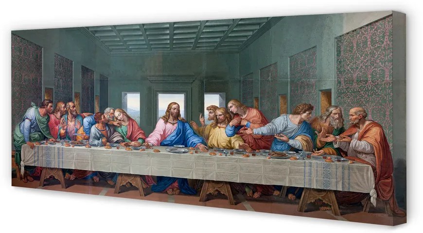 Obraz canvas na ścianę Ostatnia wieczerza - Leonardo da Vinci