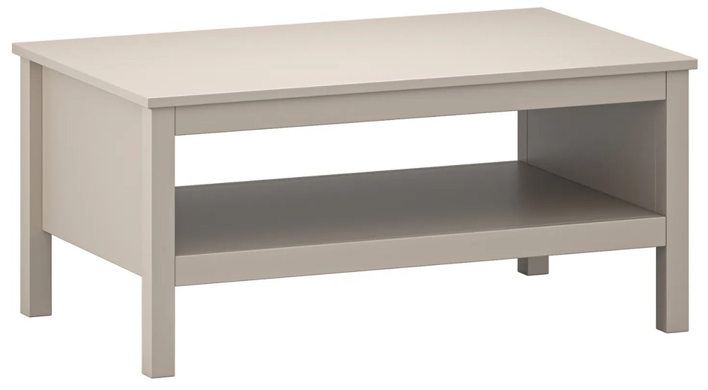 Ława do Salonu SELVIO 90 cm Taupe Nowoczesna
