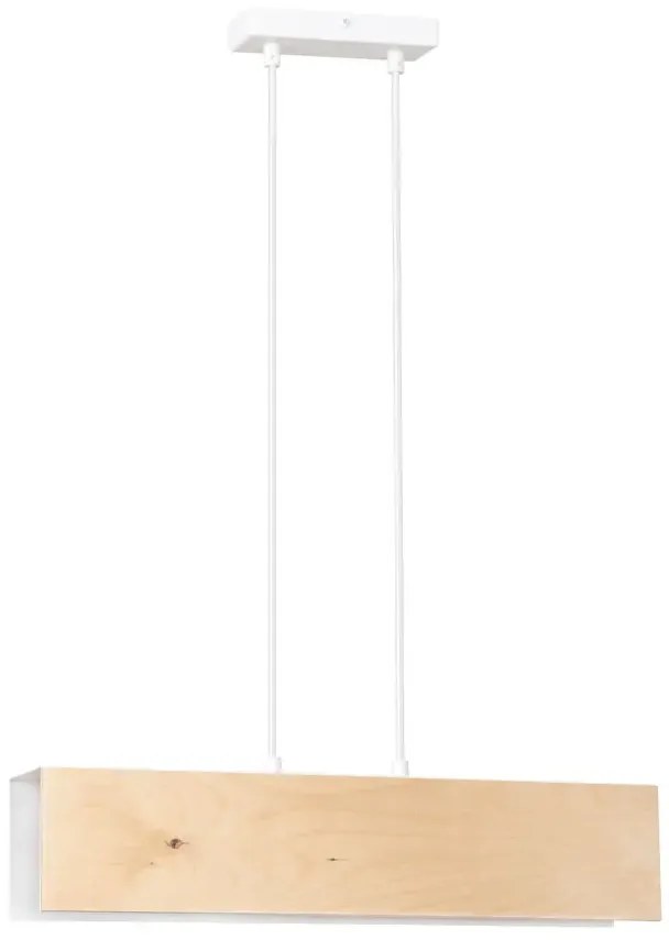Biała wisząca lampa nad stół - D003 W9-G35