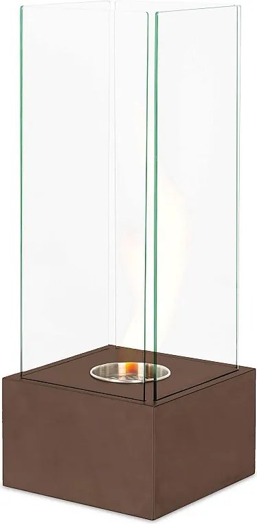 Poziomy - Kominki bioetanolowe ze stali chromowanej