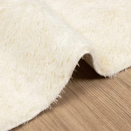 Kremowy nowoczesny dywan shaggy 120x170 N7-L93