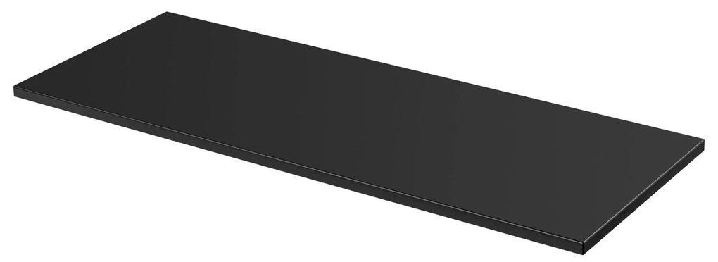 Blat do szafki czarny 120 x 46 cm ASTROS Black