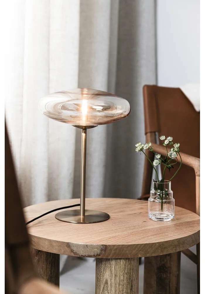 Lampa stołowa w kolorze ochry (wysokość 40 cm) Locus – Markslöjd