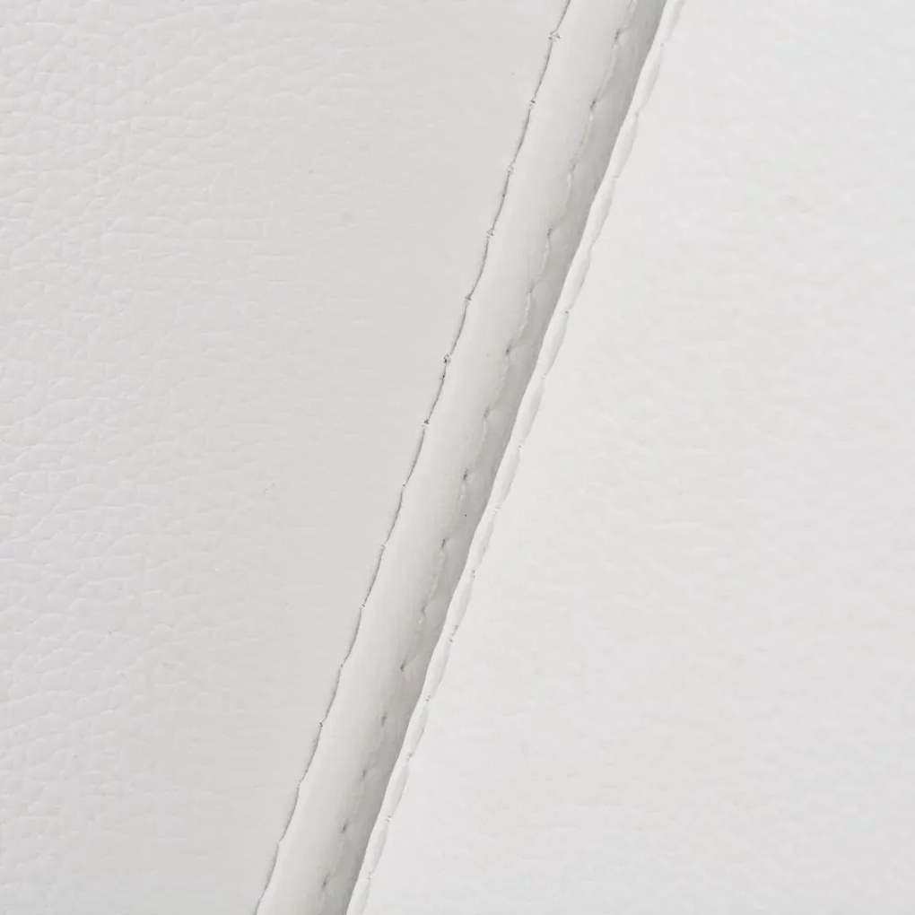 Biała kanapa tapicerowana, rozkładana – Optero