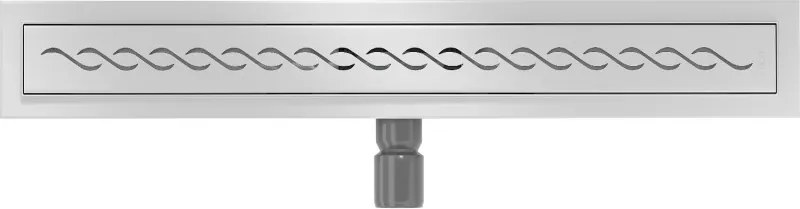 Mexen Flat M18 odpływ liniowy 50 cm, inox - 1023050-15