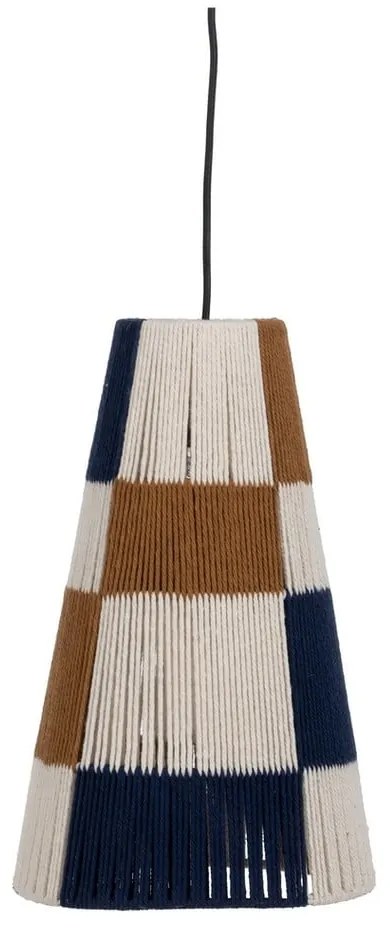 Lampa wisząca z kloszem plecionki papierowej ø 22 cm – Ixia