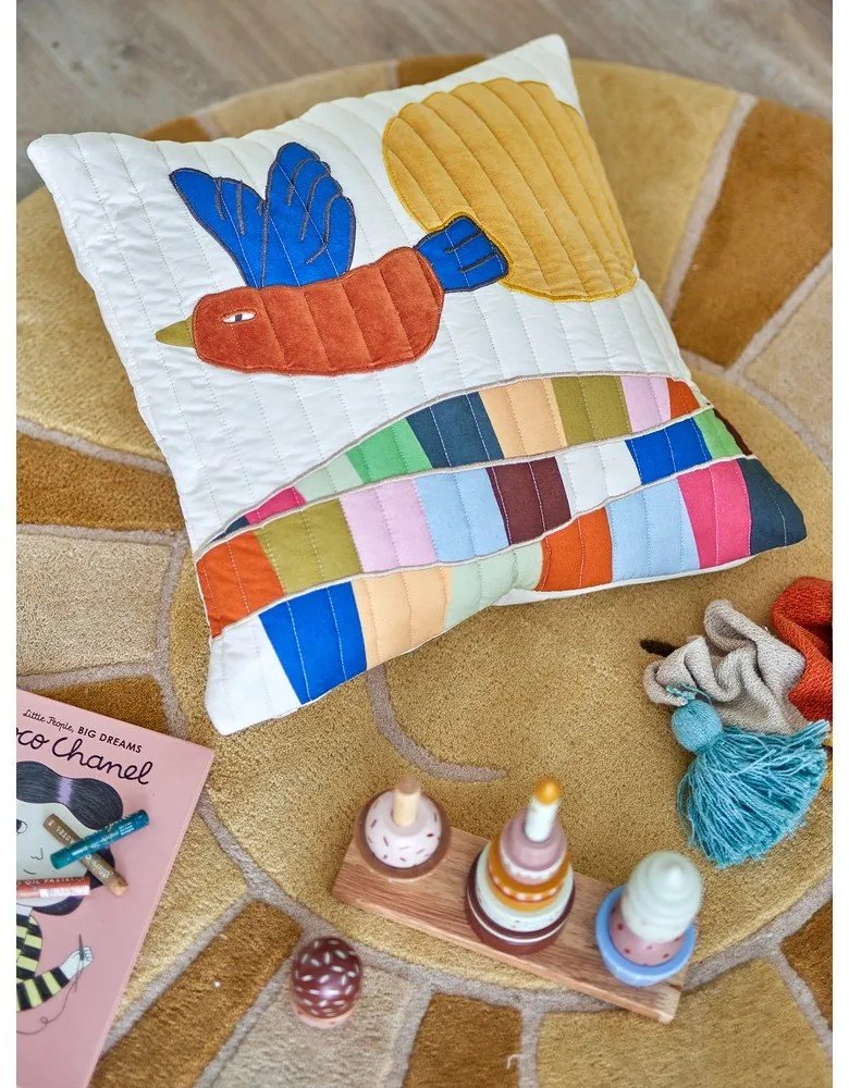 Bawełniana poduszka dziecięca 45x45 cm Colorine – Bloomingville Mini