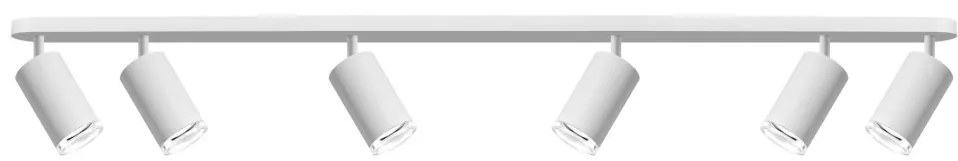 LED RGBW ściemnialna oprawa punktowa do łazienki TURYN 6xGU10/6,5W/230V IP44 biała