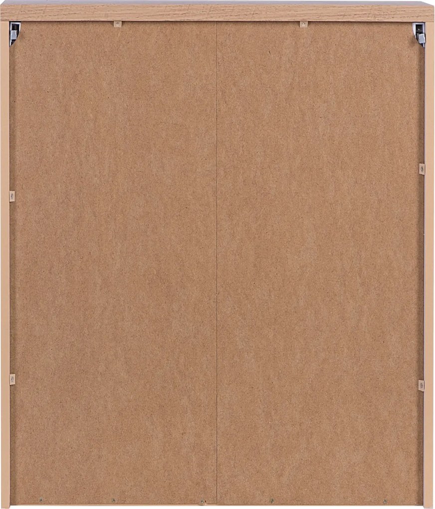 Wisząca szafka łazienkowa z lustrem 60 cm Bali 840, biała