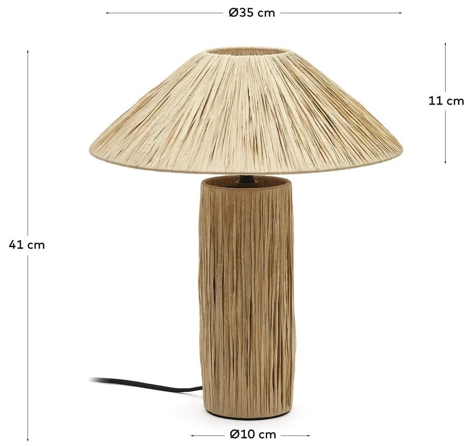 Lampa stołowa (wys. 41 cm) Samse – Kave Home