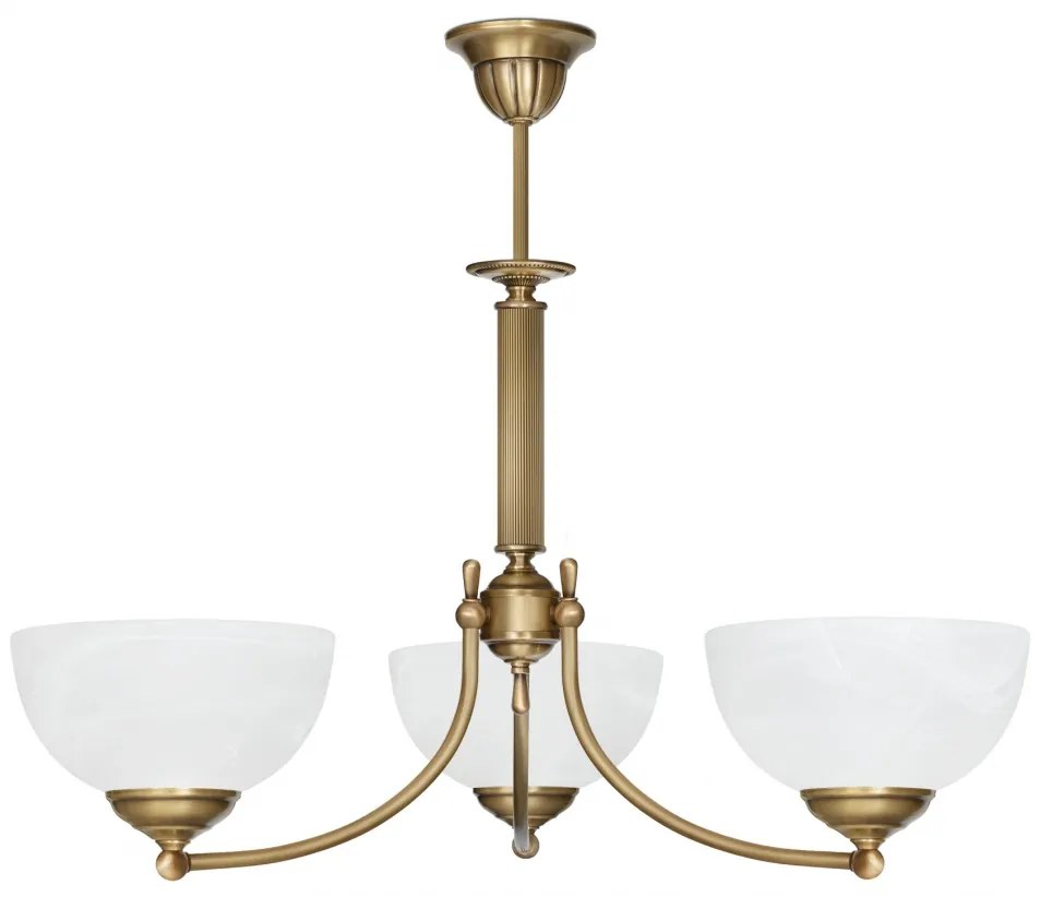 Klasyczny żyrandol mosiężny V-S3A