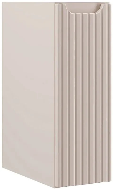 Wąska wisząca szafka łazienkowa w kolorze cashmere M3-S36