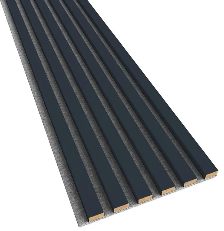 Akustyczne panele lamelowe 2 szt. antracyt C4-A54