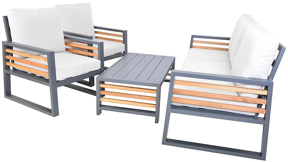 Zestaw aluminiowy NEWPORT dla 5 osób