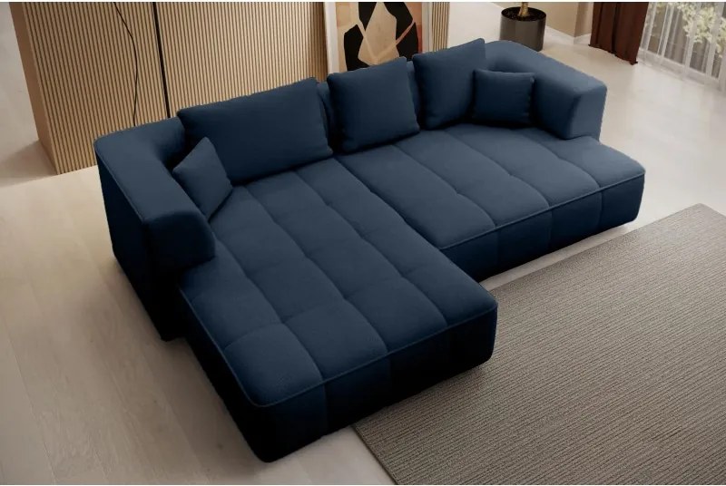 Narożnik ALBIO S z elektryczną regulacją siedziska funkcja spania WERSAL