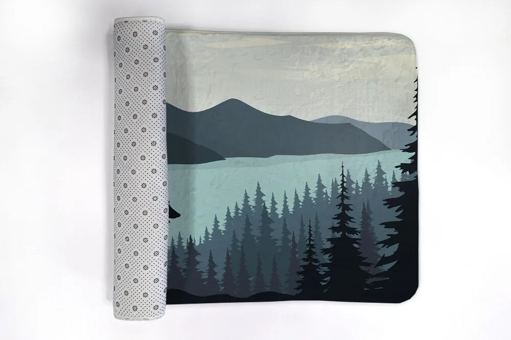 Dywanik łazienkowy antypoślizgowy Dywanik łazienkowy antypoślizgowy Niedźwiedź Las