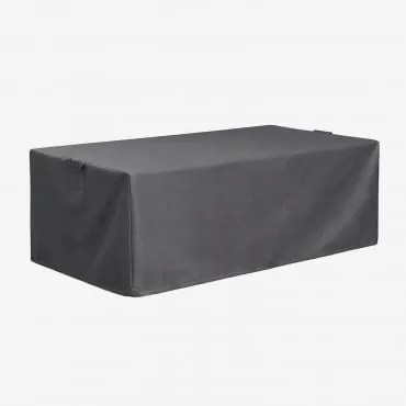 Pokrowiec Ochronny Na Sofę Ogrodową Otley Gris Antracita & 210 X 110 Cm - Sklum