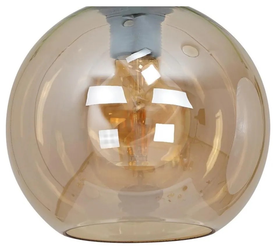 Uniwersalny klosz zamienny SOFIA E27, średnica 20 cm, dymno-beżowy