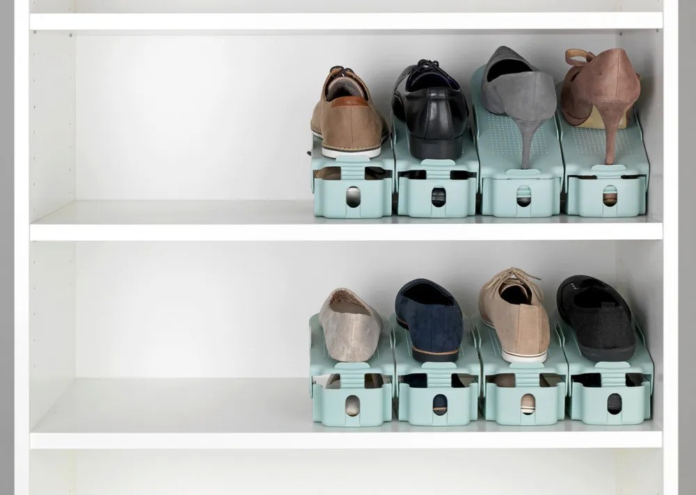 Organizer na buty z regulowaną wysokością, komplet, WENKO