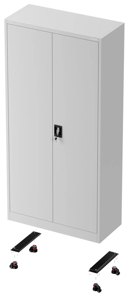 Kółka do szaf 90 x 397 x 85 mm