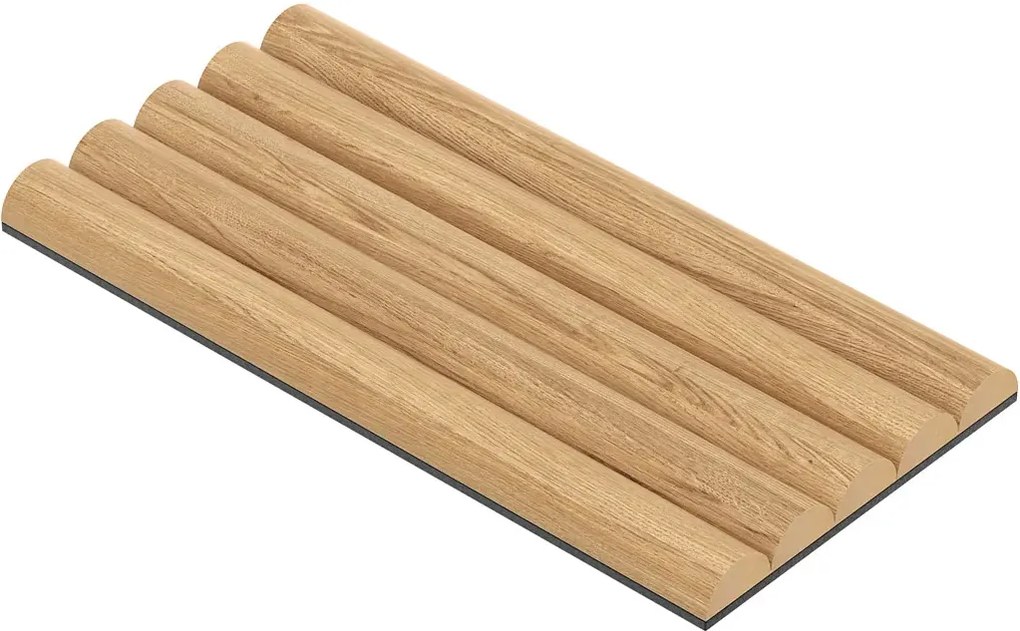 Ryflowane Panele Ścienne Dąb Naturalny B1-S95